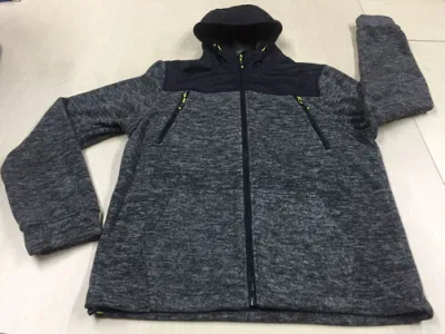 Desgaste exterior dos esportes dos Hoodies da camisola do Melange à prova de vento